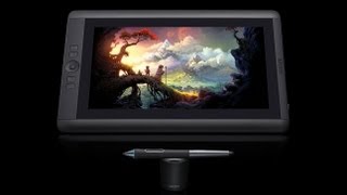 Wacom Cintiq 13 inch HD tablet [upl. by Nylatsyrk]