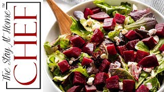 How to Make Beet Salad  The Stay At Home Chef [upl. by Ysteb799]