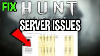 Hunt Showdown – How to Fix Cant Connect to Server – Complete Tutorial [upl. by Hewet364]