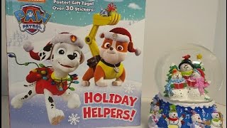 Read A Book With Me Story Time with Paw Patrol Holiday Helpers [upl. by Niamor]