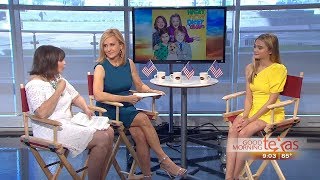 Lizzy Greene QampA w Good Morning Texas July 2017 [upl. by Dogs]