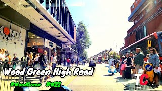 woodgreen n22 A Busy Wood Green High Road [upl. by Ariam321]