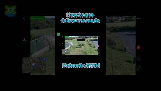 How to Make Your Drone Follow You Potensic ATOM Tutorial [upl. by Adamis]