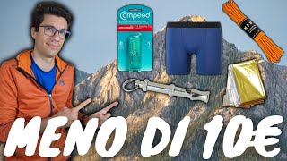 5 GADGET da TREKKING SUPER ECONOMICI [upl. by Jonette]