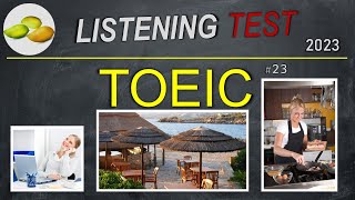 TOEIC Listening Test 23 TOEIC Asia set Taiwan examination 2023 [upl. by Ruford213]