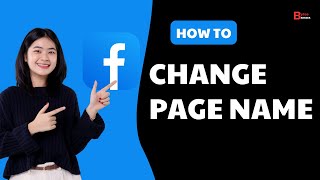 How To Change Facebook Page Name [upl. by Quintana]