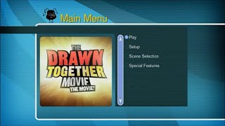 The Drawn Together Movie 2010 DVD Menu Walkthrough [upl. by Atinat]