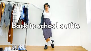 15 BACK TO SCHOOL OUTFITS dress code friendly cute amp comfy fits part 2 [upl. by Niarfe423]