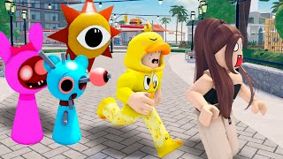 ENCONTRAMOS a los Personajes de SPRUNKI en ROBLOX [upl. by Enuahs]