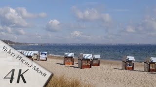 Timmendorfer Strand Kellenhusen Scharbeutz Heiligenhafen German Seaside Resorts  4K UHD Video [upl. by Alacim]