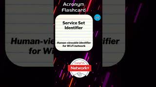 SSID networkplus comptianetworkplus comptia comptiaexam [upl. by Aitram]