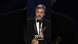 Christoph Waltz 1977  2024 christophwaltz throughtheyears celebrity evolutionchallenge [upl. by Aynekat]