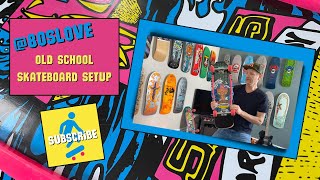 Old School Skateboard Setup Dogtown PowellPeralta Vision Bones Independent Mob [upl. by Ennaj575]