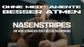 Atmung 20 Nasenstrips für eine optimierte Sauerstoffversorgung nasenstripes [upl. by Eojyllib]