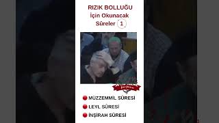 Bu sureleri okursan rızkın bollaşır inşaAllah  Cübbeli Ahmet Hoca [upl. by Stenger]