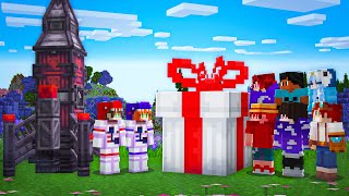 MEUS AMIGOS FICARAM EMOCIONADOS COM ESSES PRESENTES  Minecraft Super [upl. by Nirb]