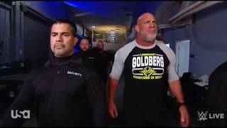 Goldberg returns 2019  Full entrance Smackdown June 42019 [upl. by Aoht841]