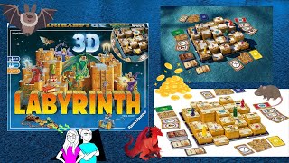 3D Labytinth Labirinto 3D lultima evoluzione del Labirinto Ravensburger [upl. by Tsew]