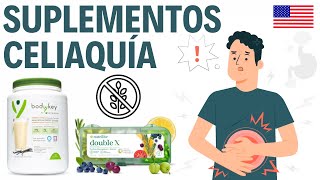 SUPLEMENTOS para la CELIAQUIA o la INTOLERANCIA al GLUTEN  Vitaminoterapia Nutrilite  USA [upl. by Tak248]