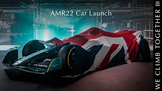 2022 Aston Martin Aramco Cognizant F1 Car Launch  WeClimbTogether [upl. by Stucker]