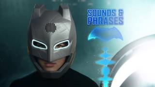 Batman v Superman™ Batman™ Voice Changer Helmet amp Kryptonite Strike Blaster TV Commercial  Mattel [upl. by Xenia]