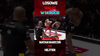 Natan Marcoń VS Hejter  W Skrócie shorts natanmarcoń hejter famemma walka [upl. by Ellenrahs]