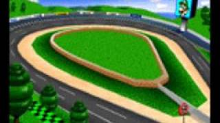 Mario Kart 64  3 Raceways And Wario Stadium Final Lap [upl. by Nohpets]