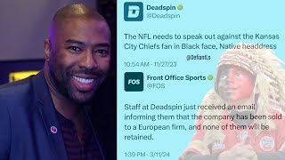 RACE GRIFTER OUT OF JOB AS DEADSPIN FIRES ALL EMPLOYEES [upl. by Belloir811]