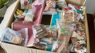 Unboxing Sylvanian Families haul 📦 ASMR [upl. by Dehsar203]