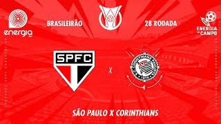 SÃO PAULO X CORINTHIANS  29092024  BRASILEIRÃO  AO VIVO [upl. by Rosalind]