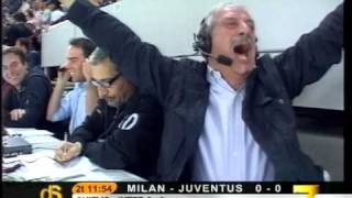 Direttastadio 7Gold  ZULIANI vs CRUDELI Milan 1  1 Juve [upl. by Nehepts]