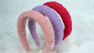 PUFFY Scrunchies are WAY TOO CUTE ❤️ How to Make Scrunchies Hair Accessories [upl. by Sutit]