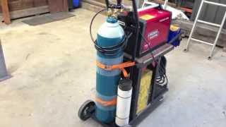 How to build a welding trolley for MIG setup [upl. by Nnaj]