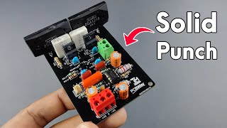 Highperformance high power Amplifier using 2SC2922 and 2SA1216 [upl. by Nohsram]