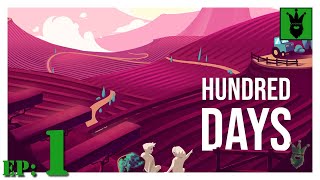 Lets play Hundred Days  Winemaking Simulator with KustJidding  Episode 1 [upl. by Sudaorb268]