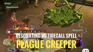 Plague Creeper Resonating vs Tidecall spell in Graveborn team testing  Let’s Play AFK Journey [upl. by Neehsar577]