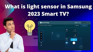 What is light sensor in Samsung Smart TV ⚡️ How to activate light sensor in your Samsung smart TV [upl. by Sanburn]