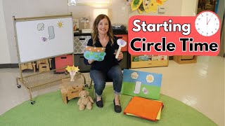 How to Start Toddler and Preschool Circle Time BacktoSchool [upl. by Erlandson]