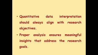 Quantitative Data Interpretation Educational Research [upl. by Dronski]