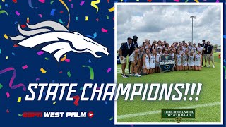 Heritage Girls LAX Wins BacktoBack STATE TITLES  High School Lacrosse [upl. by Dias]