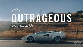 Lamborghini Countach  When Outrageous Was Possible  Petrolicious [upl. by Aluap]