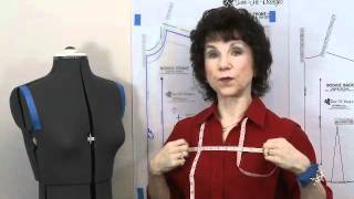 How to ModifyScoop the Armscye Curve  SureFit Designs DressShirt patterns [upl. by Annayoj]