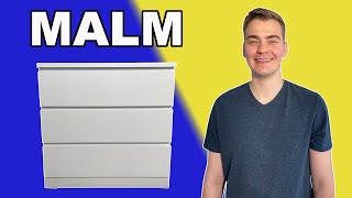 Easy To Follow IKEA Malm 3 Drawer Chest Tutorial [upl. by High]