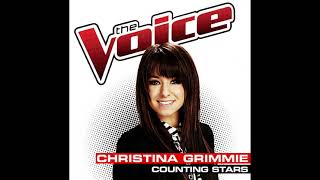 Christina Grimmie  Counting Stars  Studio Version  The Voice 6 [upl. by Arratoon]