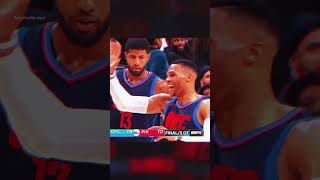 Russ vs Embiid Beef 🍿🔥 shorts [upl. by Aylmer563]