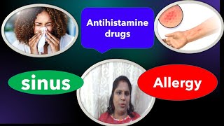 ANTIHISTAMINE DRUGS PHARMACOLOGY ALLERGY DRUGSEXPLAINED IN TAMILEC PHARMACOLOGY [upl. by Saravat]