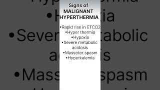 anaesthesiaMalignant hyperthermiaanaesthesiacoach [upl. by Nirra]