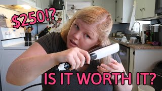 Loreal Steampod vs GHD Professional  Flat Iron Honest Review  Wavy to Straight [upl. by Barthelemy530]