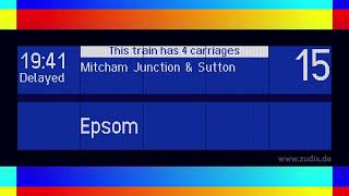 Clapham Junction announcements on platforms 34131415 [upl. by Ellehsem502]