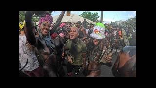 The Spirit of Jab Jab at Grenada Carnival 2024  Day 2 in Grenada 🇬🇩 [upl. by Ahsaeit]